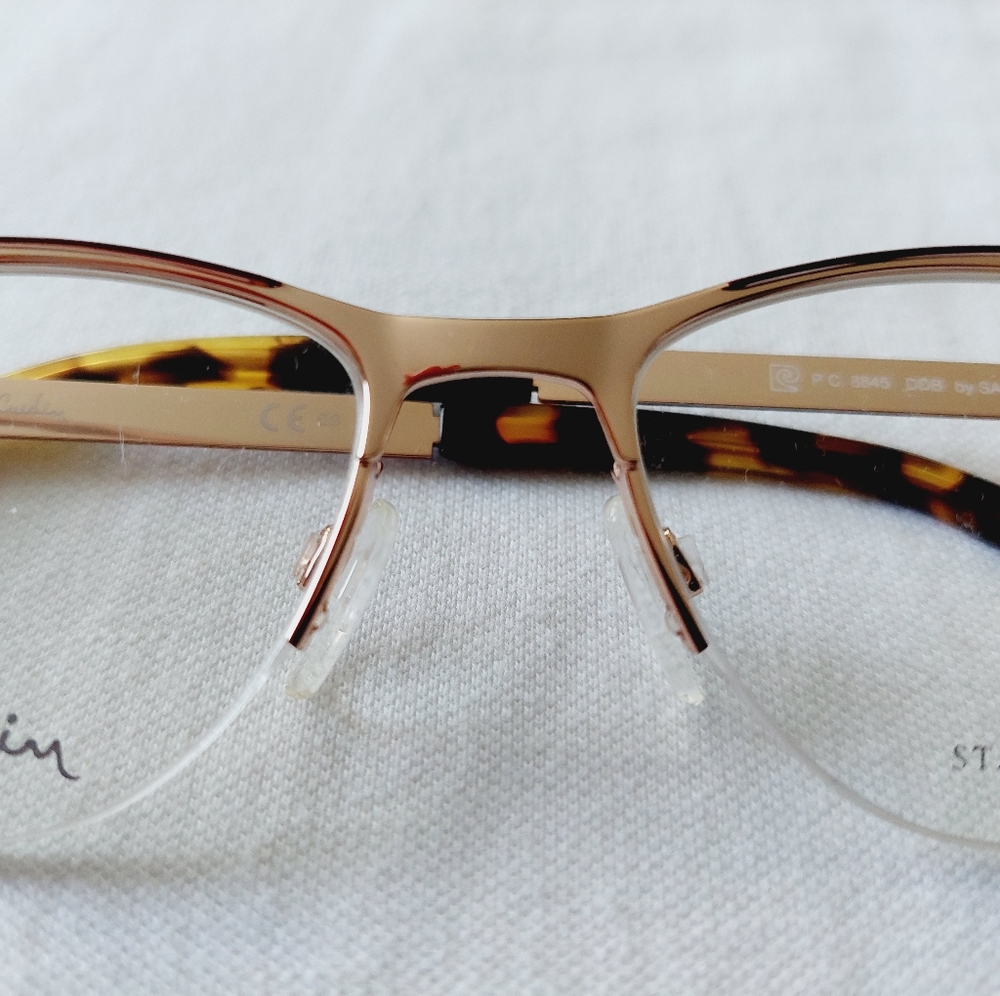 Pierre Cardin gold copper Woman eyeglasses. - Picture 5 of 16